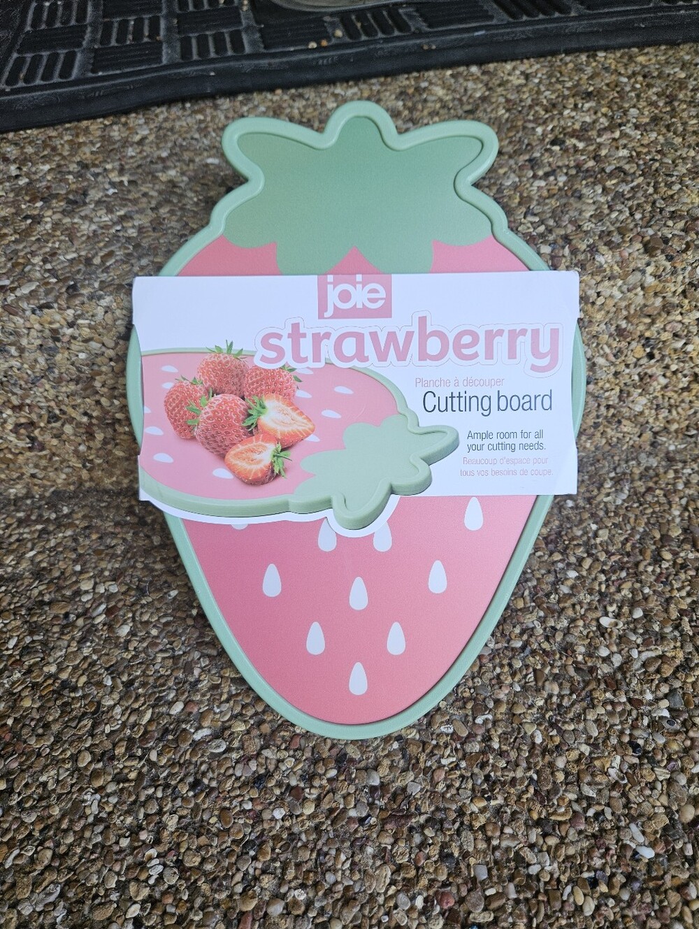Strawberry Shaped Cutting Board.